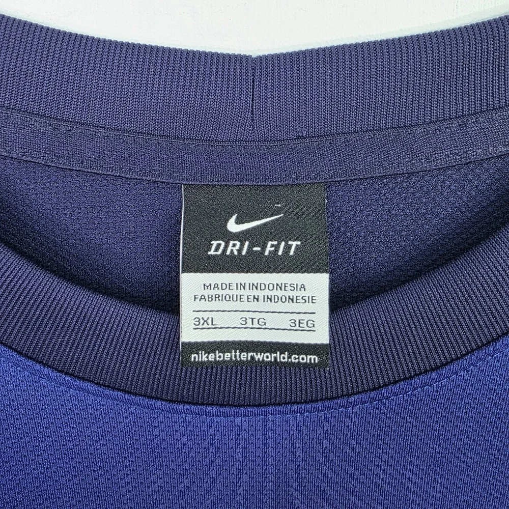 Nike Soccer Goalkeeper Jersey Women's 3XL Goalie II Padded Blue‎ 520600-460